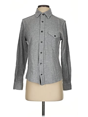 Reiss Long Sleeve Button-Down Shirt (view 1)