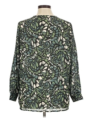 Jessica London 3/4 Sleeve Blouse (view 2)