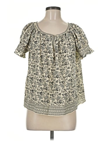 Max Studio Short Sleeve Blouse (view 1)