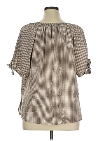 Max Studio 3/4 Sleeve Blouse (view 2)