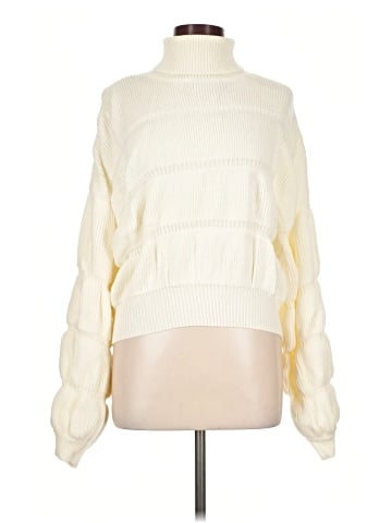 Line & Dot Turtleneck Sweater (view 1)