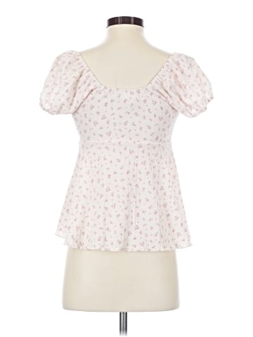 Pink Republic Short Sleeve Blouse (view 2)