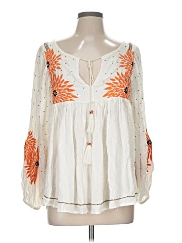 Floreat 3/4 Sleeve Blouse (view 1)