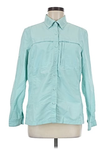 L.L.Bean Long Sleeve Button-Down Shirt (view 1)