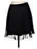 Express 100% Polyester Solid Black Formal Skirt Size 3X - photo 1