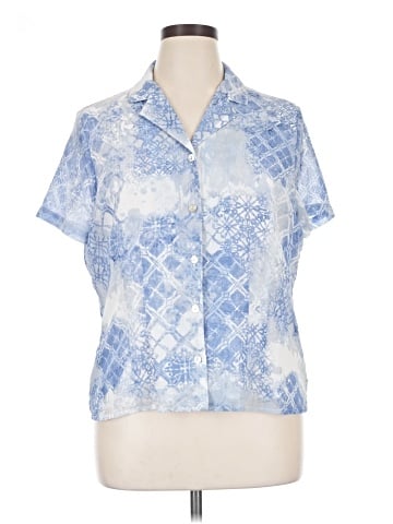 Alfred Dunner Short Sleeve Blouse (view 1)