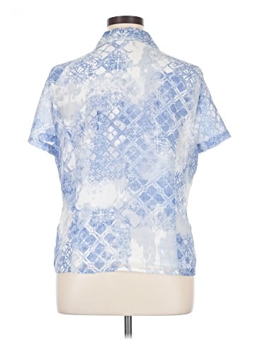 Alfred Dunner Short Sleeve Blouse (view 2)