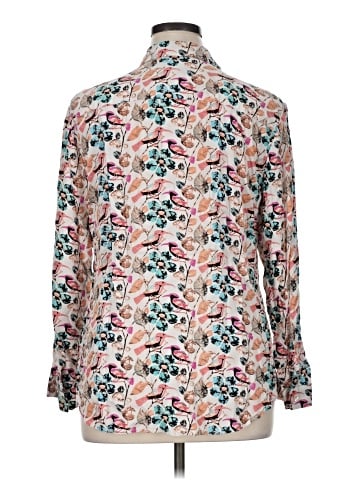 Talbots Long Sleeve Button-Down Shirt (view 2)