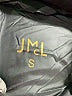 J. McLaughlin 100% Nylon Argyle Black Jacket Size S - photo 6