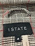 1.State Plaid Gray Blazer Size 4 - photo 6
