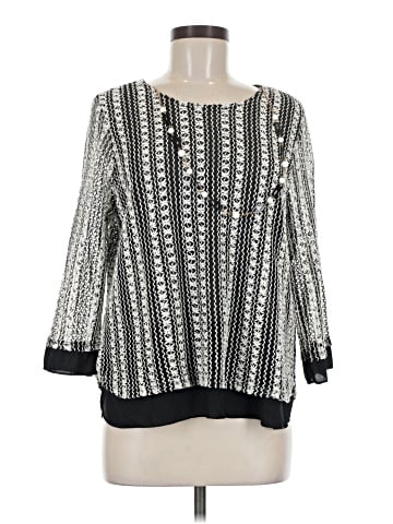 Alfred Dunner 3/4 Sleeve Blouse (view 1)