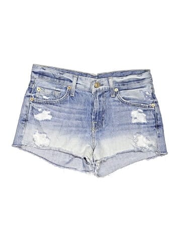 7 For All Mankind Denim Shorts (view 1)