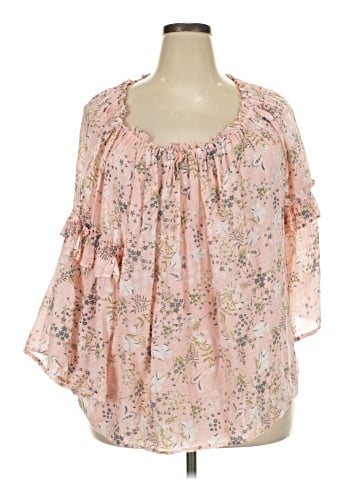 Zac & Rachel 3/4 Sleeve Blouse (view 1)