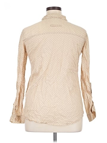 August Silk Long Sleeve Button-Down Shirt (view 2)