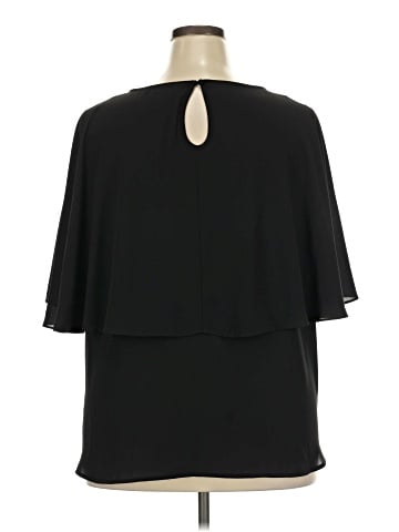 Karen Kane Short Sleeve Blouse (view 2)