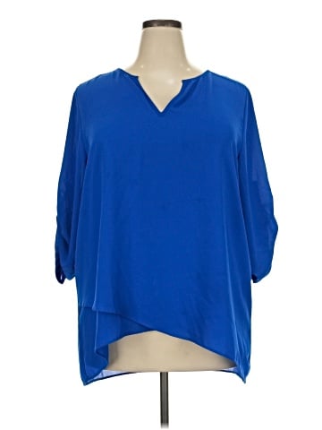 Karen Kane 3/4 Sleeve Blouse (view 1)