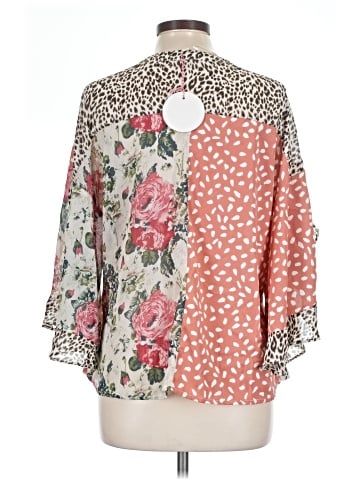 Umgee 3/4 Sleeve Blouse (view 2)