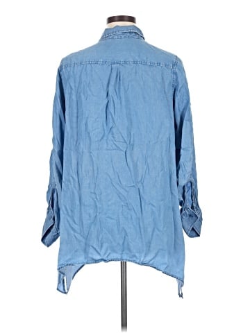 Zac & Rachel 3/4 Sleeve Button-Down Shirt (view 2)