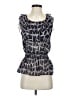 XXI 100% Polyester Silver Sleeveless Blouse Size S - photo 1