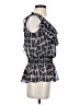XXI 100% Polyester Silver Sleeveless Blouse Size S - photo 4