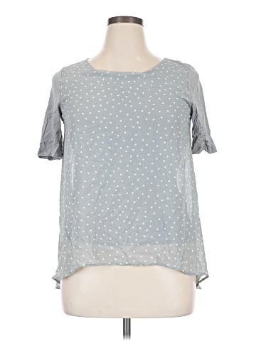 Ann Taylor Factory Short Sleeve T-Shirt (view 1)