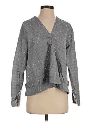 Derek Lam 10 Crosby Long Sleeve Blouse (view 1)