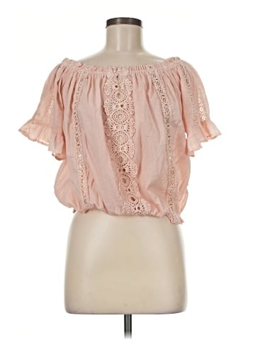 Boston Proper Short Sleeve Blouse (view 1)