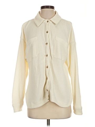 Madewell Waffle Knit Shirt-Jacket (view 1)