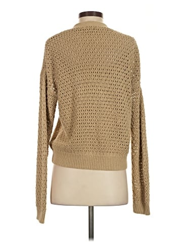 Madewell Open-Stitch Crop Cardigan Sweater (view 2)