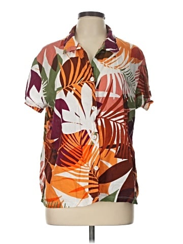 Vitamin A Short Sleeve Blouse (view 1)