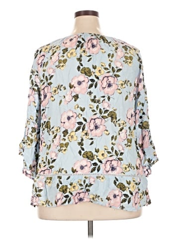 Fever 3/4 Sleeve Blouse (view 2)