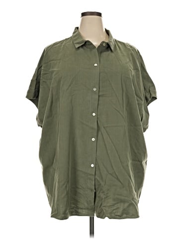 Soft Surroundings Short Sleeve Button-Down Shirt (view 1)