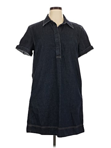 Madewell Denim Popover Mini Dress (view 1)