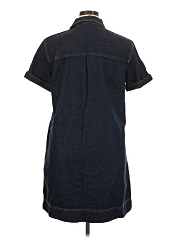 Madewell Denim Popover Mini Dress (view 2)