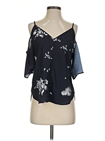 Aqua Sleeveless Blouse (view 1)