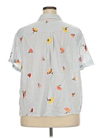 Lands' End Short Sleeve Blouse (view 2)