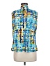 Notations Blue Sleeveless Blouse Size M - photo 2