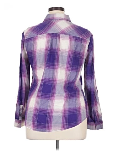 Arizona Jean Company Long Sleeve Button-Down Shirt (view 2)