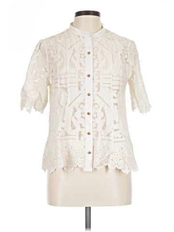 Floreat Short Sleeve Blouse (view 1)