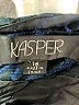 Kasper 100% Polyester Print Blue Blazer Size 16 - photo 6