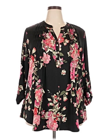 Avenue 3/4 Sleeve Blouse (view 1)