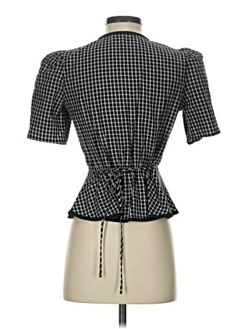 WAYF Short Sleeve Blouse (view 2)