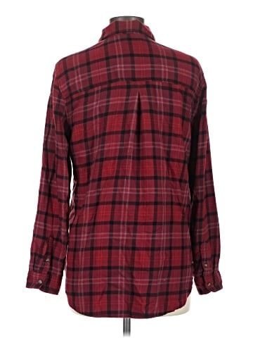 American Eagle Outfitters Long Sleeve Button-Down Shirt (view 2)