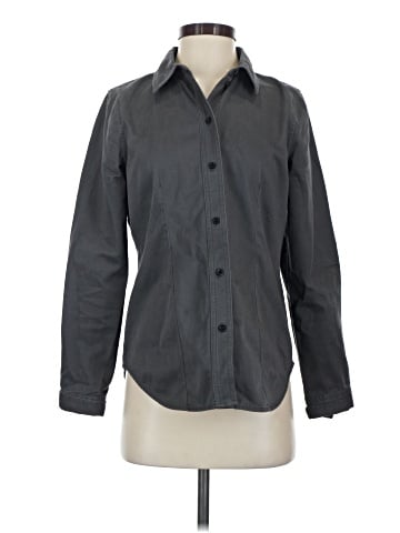 Madewell Darted Button-Up Shirt in (Re)generative Chino (view 1)