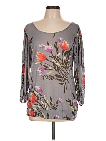 Deletta 3/4 Sleeve T-Shirt (view 1)