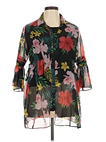 Soft Surroundings 3/4 Sleeve Blouse (view 1)
