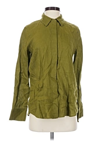 Zara Long Sleeve Button-Down Shirt (view 1)