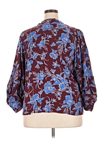 ELOQUII 3/4 Sleeve Blouse (view 2)