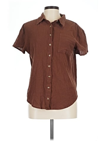 Kendall & Kylie Short Sleeve Blouse (view 1)