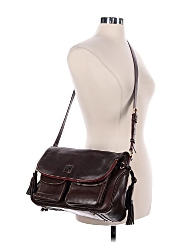 Dooney & Bourke Leather Messenger (view 2)